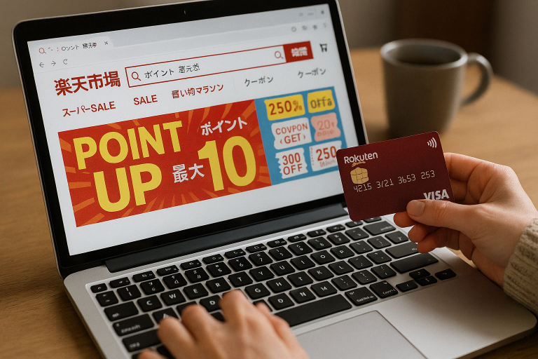 楽天ポイントの効果的な貯めかた